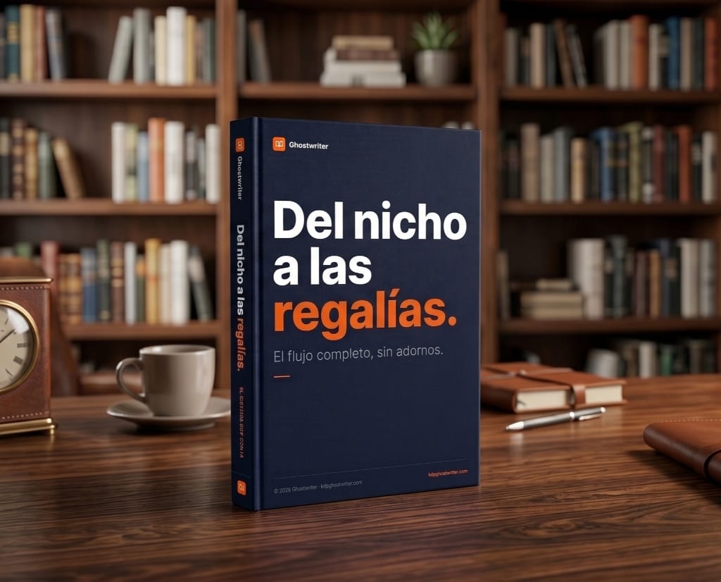 Ebook: Del nicho a las regalías. El flujo completo, sin adornos